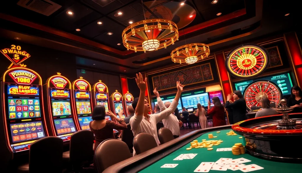 Experience thrilling gameplay at Dewanaga89 slot with vibrant casino visuals and exciting wins.