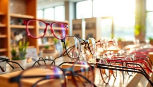 Showcasing premium eyeglasses at specsdr.com with various styles and vibrant colors.
