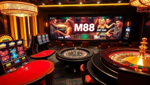 Experience the thrill of MM88 with luxury casino visuals and engaging gameplay.