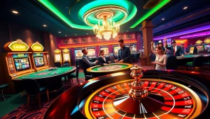 Play exciting games at https://lode88uk.com/ with vibrant casino visuals and thrilling gambling action.