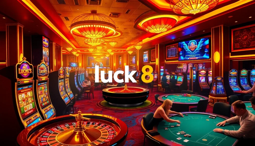 Experience the thrill of Luck8 with exciting casino games and vibrant betting action.
