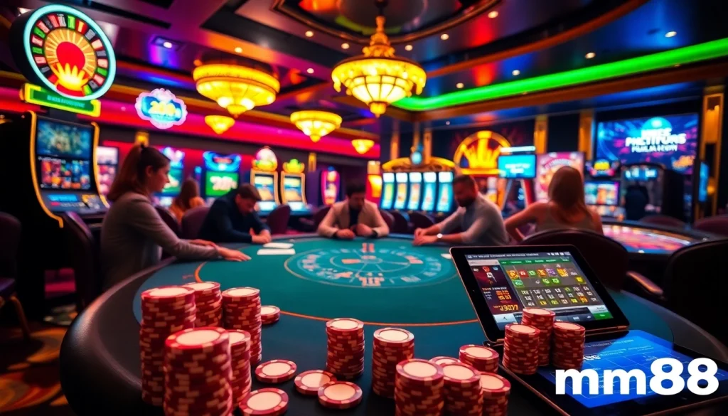 Experience the excitement of mm88 with vibrant casino gameplay and rich visuals.