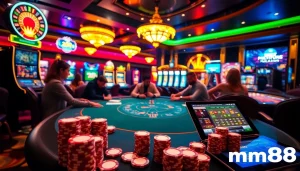 Experience the excitement of mm88 with vibrant casino gameplay and rich visuals.