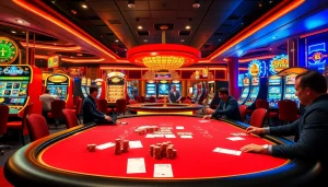 Experience the excitement of sv88 tv in a luxurious casino setting with vibrant games and thrilling stakes.