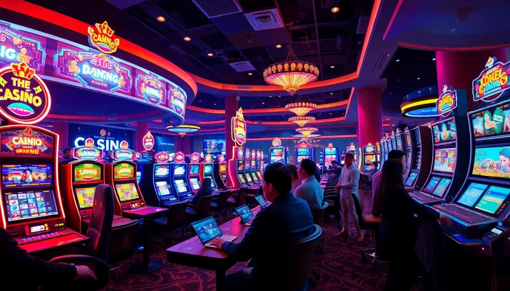 Exciting live casino scene at HH666 showcasing vibrant games and professional dealers.