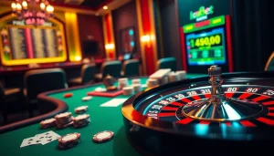 Experience the thrill of betting on Website kubet with vibrant casino visuals and engaging gameplay.