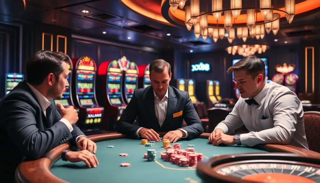 Experience thrilling poker action at xx88.se.net with luxury gaming tables and excitement.