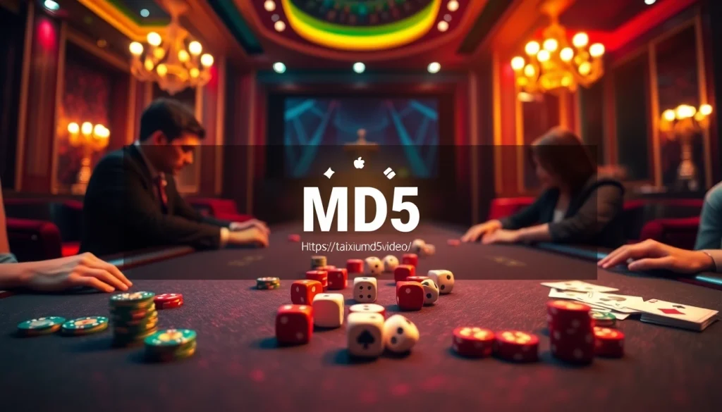 Experience thrilling gameplay at https://taixiumd5.video/ with vivid casino scenes showcasing Tài Xỉu MD5 excitement.