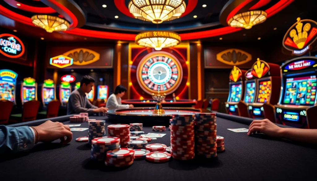 Experience high-stakes action at Kp88.com with vibrant casino tables and thrilling gameplay.