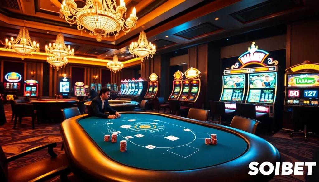 Engaging in a poker game at SOIBET, where excitement meets professionalism in luxury gambling.