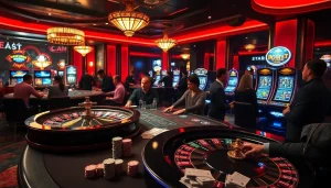Experience the excitement of MANCLUB with luxury casino games, vibrant slot machines, and professional table gaming.