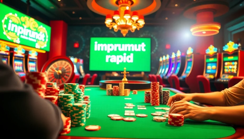 Experience the thrill of gambling with rapid loans and winning opportunities at a vibrant casino.