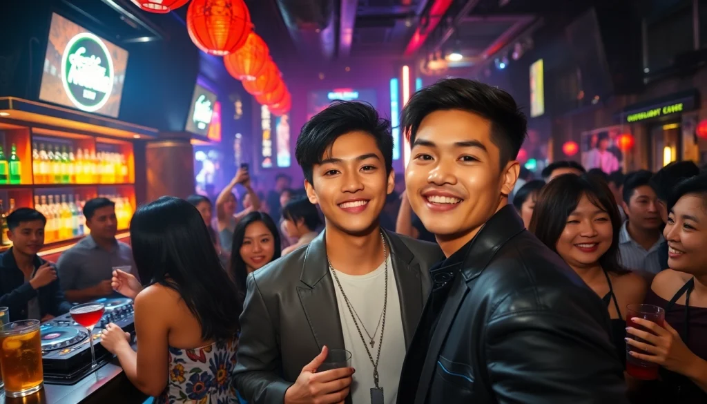 上海夜店中的吃瓜爆料场景：一位年轻名人身处粉丝与热闹夜生活之中。