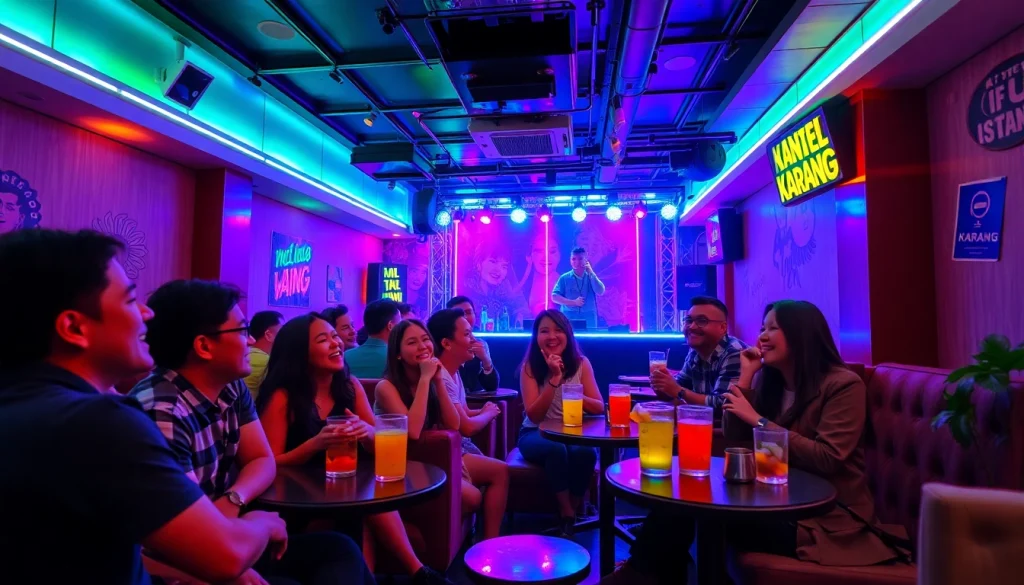 다낭의 생동감 넘치는 카라오케 현장을 기쁨과 웃음으로 가득 채워보세요.