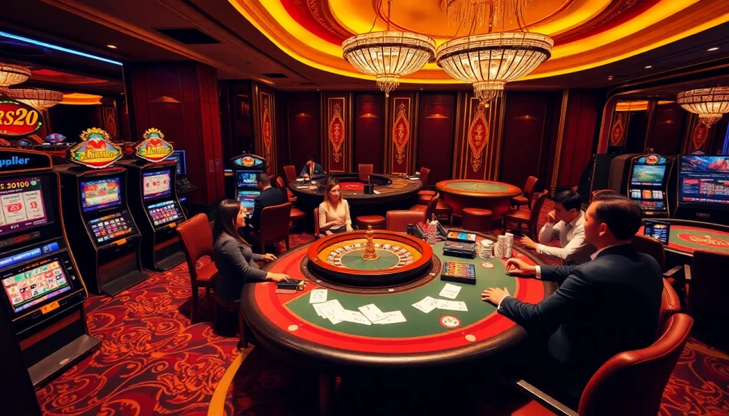 Experience thrilling gaming at the casino with https://hanoiculturetravel.com/, featuring poker tables and exciting slot machines.