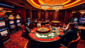 Experience thrilling gaming at the casino with https://hanoiculturetravel.com/, featuring poker tables and exciting slot machines.