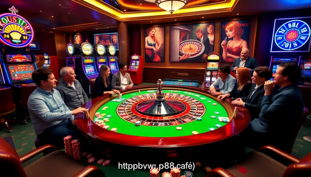 Experience the thrill of winning at https://pg88.cafe/ with vibrant casino tables and exciting games.