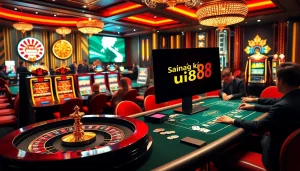 Engage in thrilling games at the casino with đăng ký uu88 for exclusive bonuses and rewards.