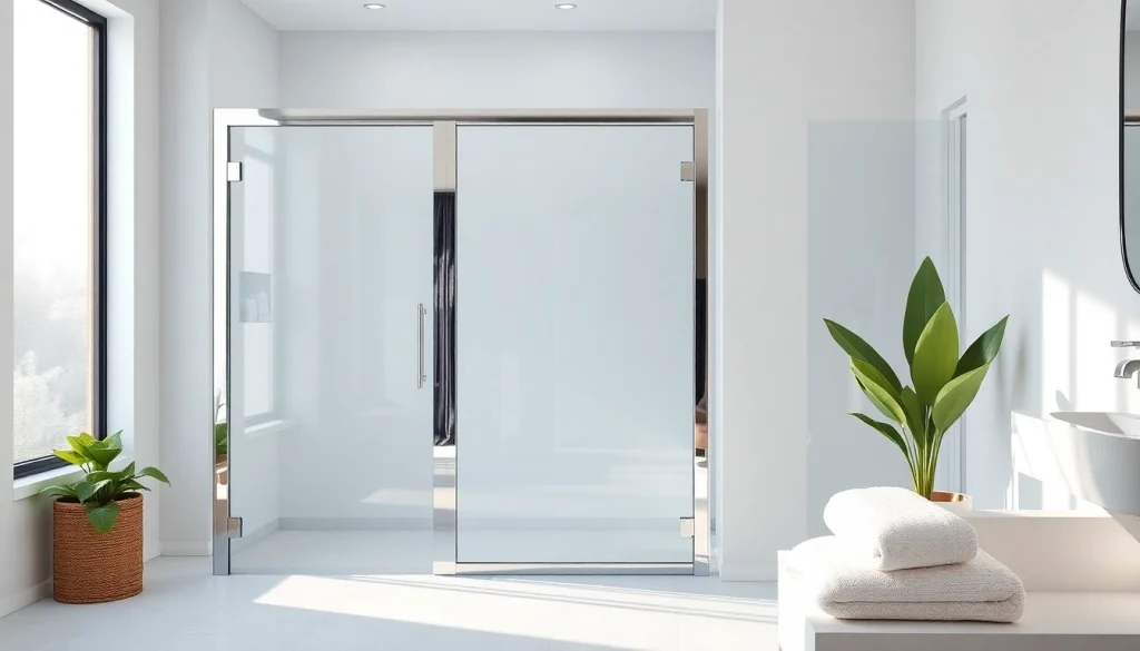 Showcasing stylish shower doors uk in a modern bathroom with elegant design.