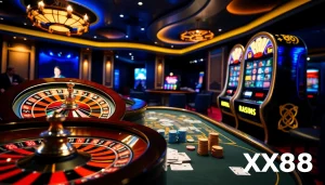 Experience the thrill of winning at XX88 with vibrant casino games and excitement.