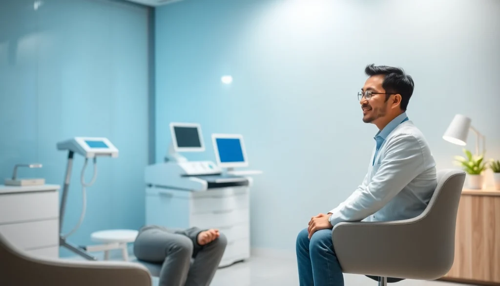 現代的なクリニックでの包茎手術 おすすめに関する専門相談シーン