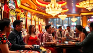 Experience the thrill of winning at 68WIN with vibrant casino games and engaging players.