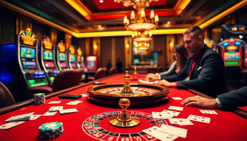 Experience thrilling gameplay with the 7c77 app featuring vibrant casino elements.