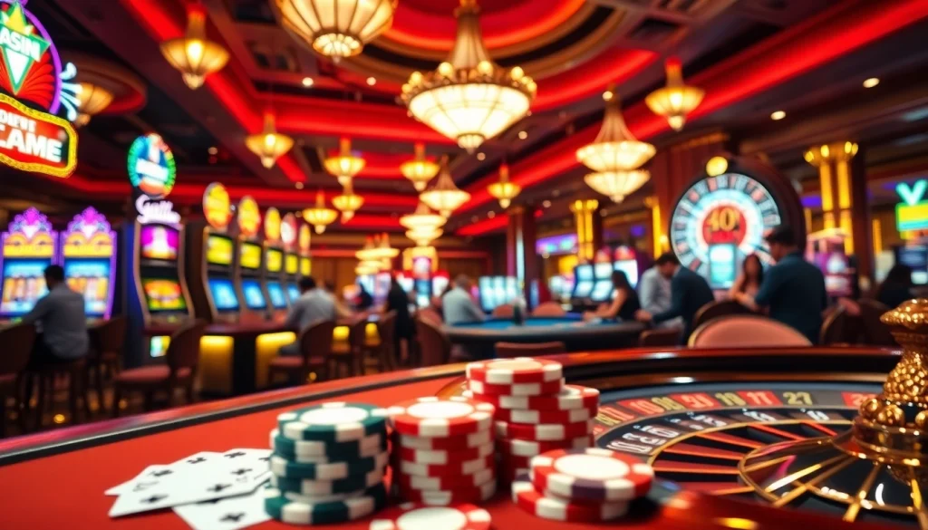 Experience excitement with 789f as players engage in high-stakes gambling at the casino.