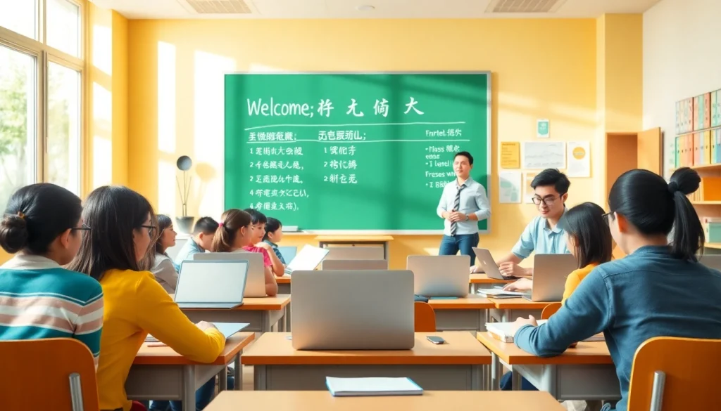 QQイングリッシュ クーポンを活用したインタラクティブな英語レッスンを受ける学生たち