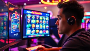 Menampilkan pengalaman bermain mpo2121 yang menarik dengan setup gaming canggih.