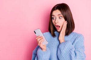 Portrait,Of,Attractive,Stunned,Girl,Using,Gadget,Device,News,Post