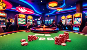 Experience the excitement of ClubGG poker club with vibrant poker tables and engaged players.