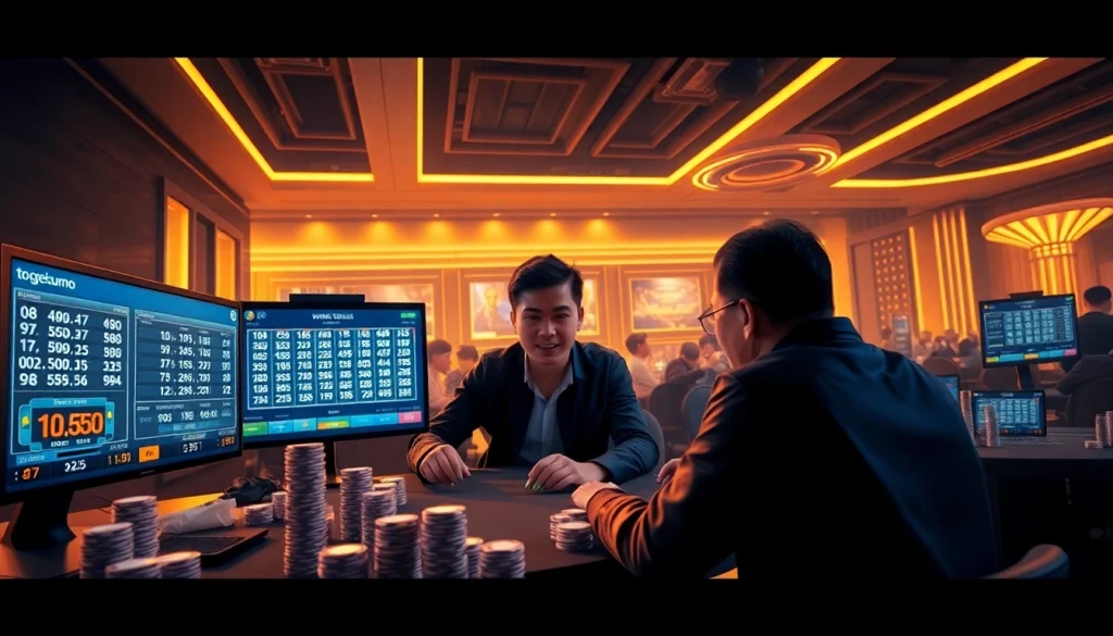 Pengalaman bermain Togelsumo online yang menarik dengan layar berwarna-warni dan permainan interaktif.