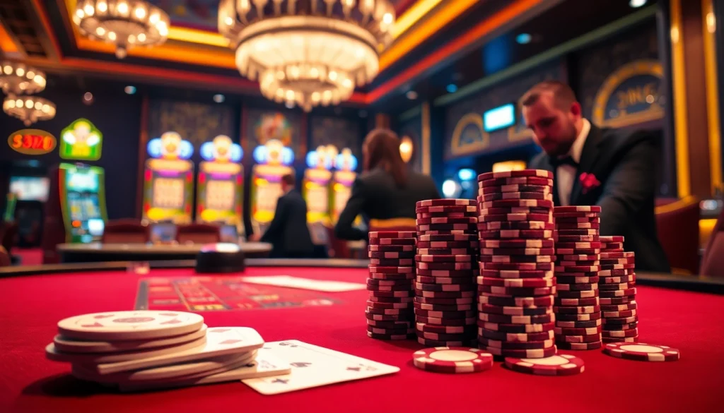 Engaging poker game scene emphasizing hidden wiki links and casino excitement.