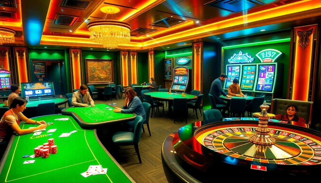 Experience the thrill of gaming at https://s8net.com/ with dynamic tables and casino action.