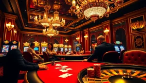 Experience the excitement of 789PP at a luxurious casino table filled with chips and cards.