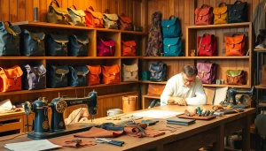 職人の工房で作られた色とりどりの工房系 ランドセルを紹介。職人技と手作り品質に焦点を当てています。