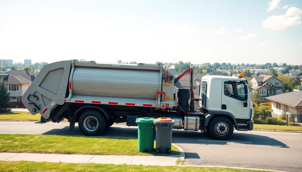 Follow the cold lake garbage schedule with efficient waste collection in a clean neighborhood.