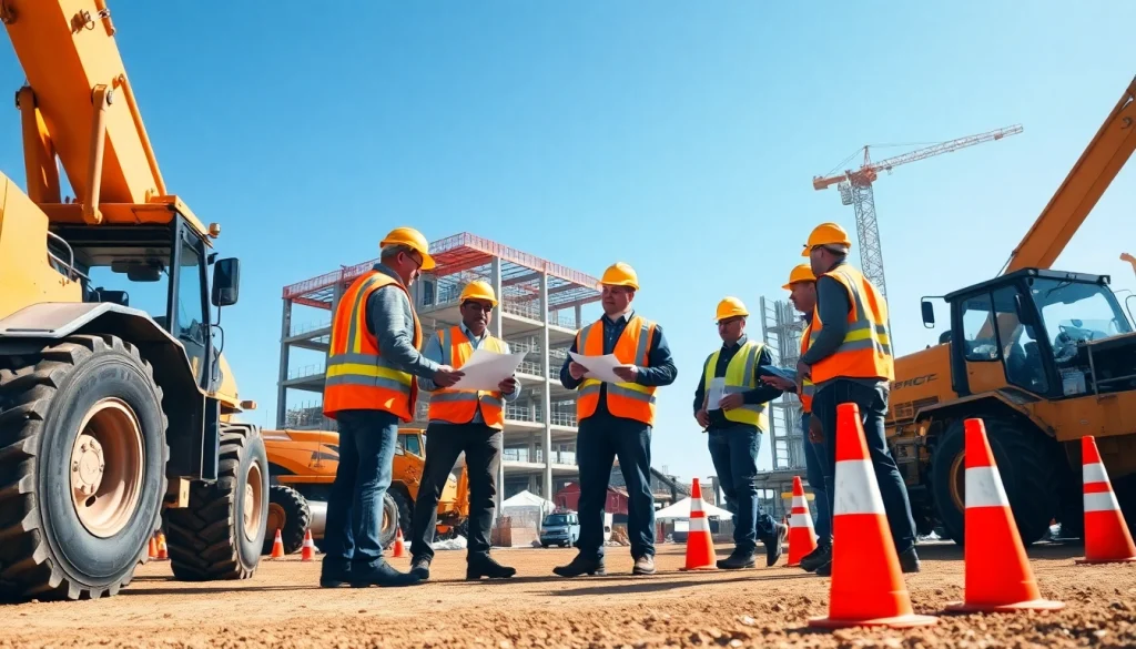 Tennessee construction news highlights collaboration on a vibrant construction site.