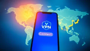 快连下载 - 通过值得信赖的VPN应用界面实现无缝全球连接，展示快速连接选项。